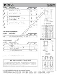 IXTX8N150L Datasheet Page 2