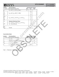 IXTY1R4N60P TRL Datasheet Page 2