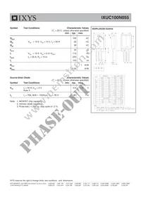 IXUC100N055 Datasheet Page 2