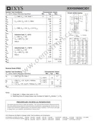 IXXH50N60C3D1 Datasheet Page 2