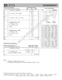 IXXH60N65B4H1 Datasheet Page 2