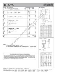 IXXX160N65C4 Datasheet Page 2