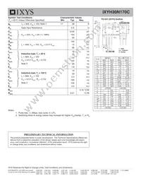 IXYH30N170C Datasheet Page 2