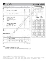 IXYH40N120C3D1 Datasheet Page 2