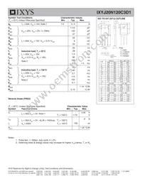 IXYJ20N120C3D1 Datasheet Page 2