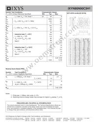 IXYN80N90C3H1 Datasheet Page 2