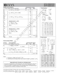 IXYP15N65C3D1 Datasheet Page 2