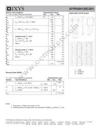 IXYR50N120C3D1 Datasheet Page 2