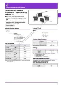 J-7-V22 Datasheet Cover