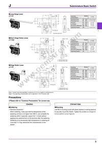 J-7-V22 Datasheet Page 3