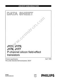 J176 Datasheet Cover