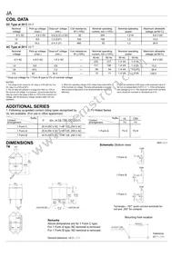 JA1C-TM-AC24V-F Datasheet Page 2