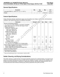 JAHW075A1 Datasheet Page 4