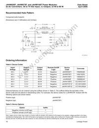 JAHW100F1 Datasheet Page 18