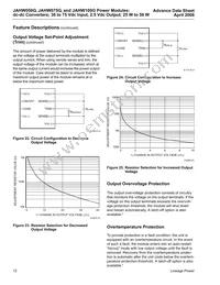 JAHW100G1 Datasheet Page 12