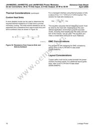 JAHW100G1 Datasheet Page 16