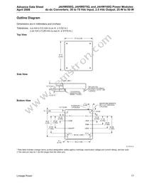 JAHW100G1 Datasheet Page 17