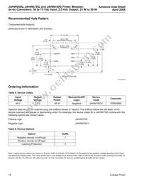 JAHW100G1 Datasheet Page 18