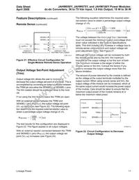 JAHW100Y1 Datasheet Page 11