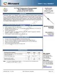 JAN1N945B-1 Datasheet Cover