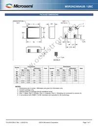 JANSR2N2369AUB Datasheet Page 7