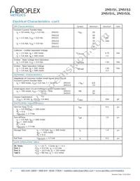 JANTXV2N5153L Datasheet Page 2