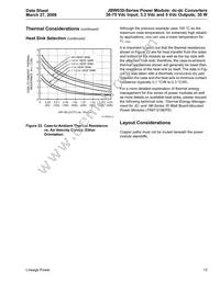 JBW030A1 Datasheet Page 13