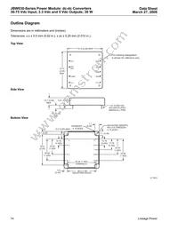 JBW030A1 Datasheet Page 14