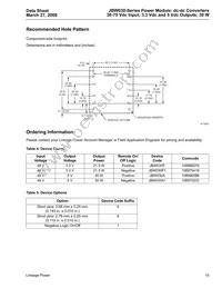 JBW030A1 Datasheet Page 15