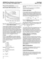 JBW050A1 Datasheet Page 12