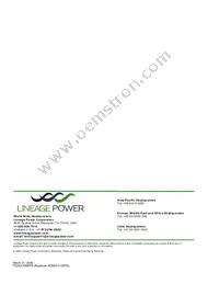 JBW050A1 Datasheet Page 16