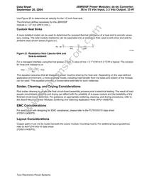 JBW050F1 Datasheet Page 13