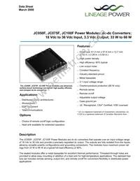 JC075F1 Datasheet Cover