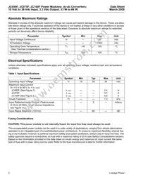 JC075F1 Datasheet Page 2