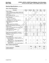 JC100C1 Datasheet Page 3