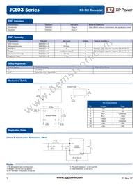 JCE0348D24-H Datasheet Page 3