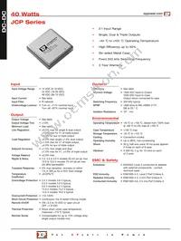 JCP4048T0512 Datasheet Cover