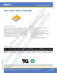 JE2835AWT-00-0000-0B0A0HG635E Datasheet Cover