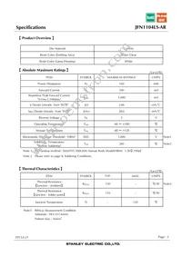 JFN1104LS-AR Datasheet Page 3