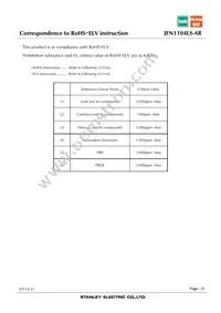 JFN1104LS-AR Datasheet Page 21