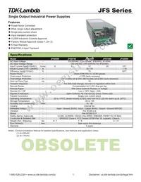 JFS2000-48 Datasheet Cover