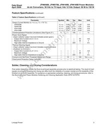JFW050B1 Datasheet Page 5