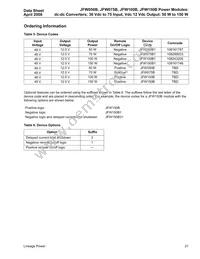 JFW050B1 Datasheet Page 21