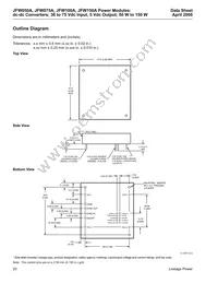 JFW150A1 Datasheet Page 20