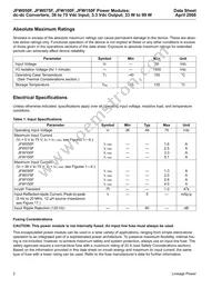 JFW150F1 Datasheet Page 2