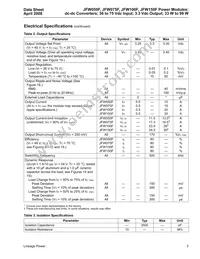 JFW150F1 Datasheet Page 3