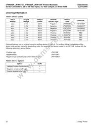 JFW150F1 Datasheet Page 22