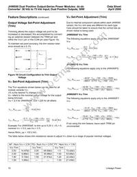 JHW050FY1 Datasheet Page 10