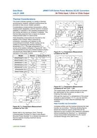 JRW070A0P1 Datasheet Page 18