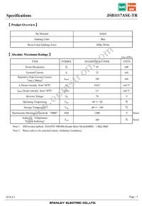JSB1117ASE-TR Datasheet Page 3